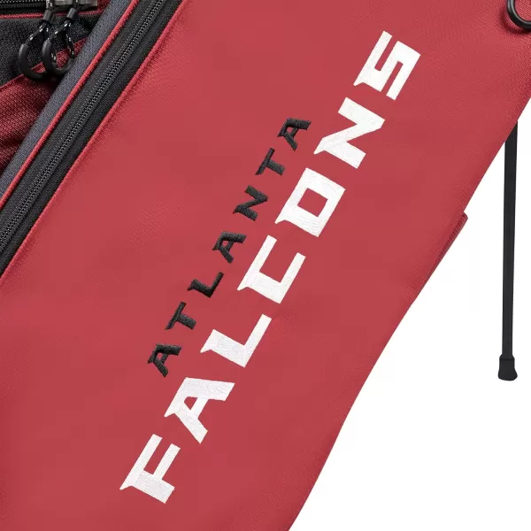 imageWILSON NFL Golf Bag  Cart and CarryAtlanta Falcons