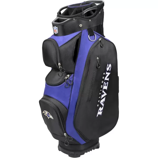 imageWILSON NFL Golf Bag  Cart and CarryBaltimore Ravens