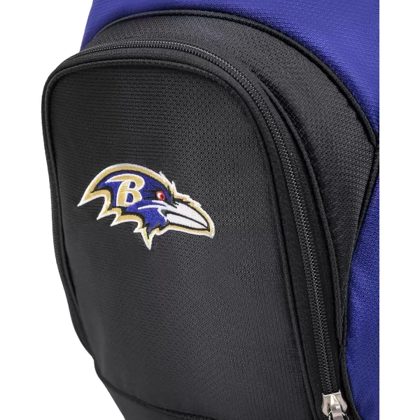 imageWILSON NFL Golf Bag  Cart and CarryBaltimore Ravens