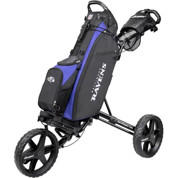 imageWILSON NFL Golf Bag  Cart and CarryBaltimore Ravens