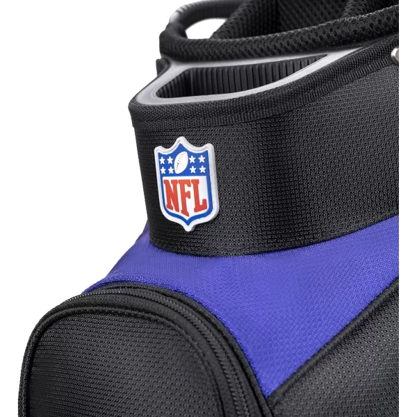 imageWILSON NFL Golf Bag  Cart and CarryBaltimore Ravens