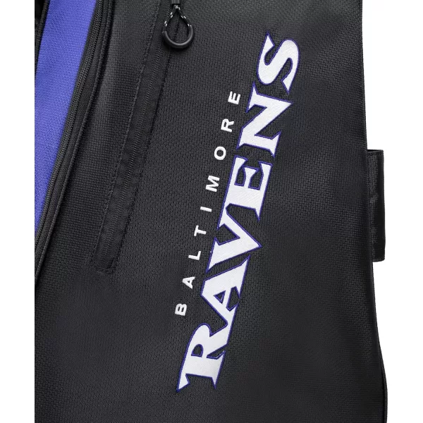 imageWILSON NFL Golf Bag  Cart and CarryBaltimore Ravens