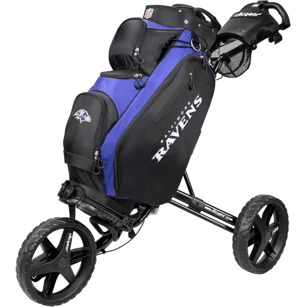 imageWILSON NFL Golf Bag  Cart and CarryBaltimore Ravens