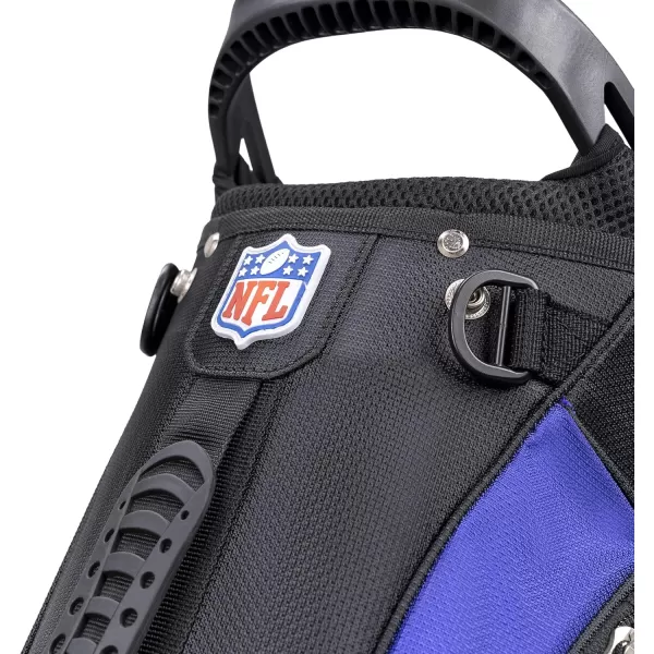 imageWILSON NFL Golf Bag  Cart and CarryBaltimore Ravens