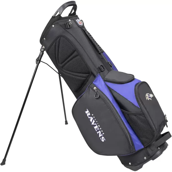 imageWILSON NFL Golf Bag  Cart and CarryBaltimore Ravens