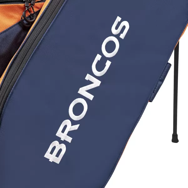 imageWILSON NFL Golf Bag  Cart and CarryDenver Broncos