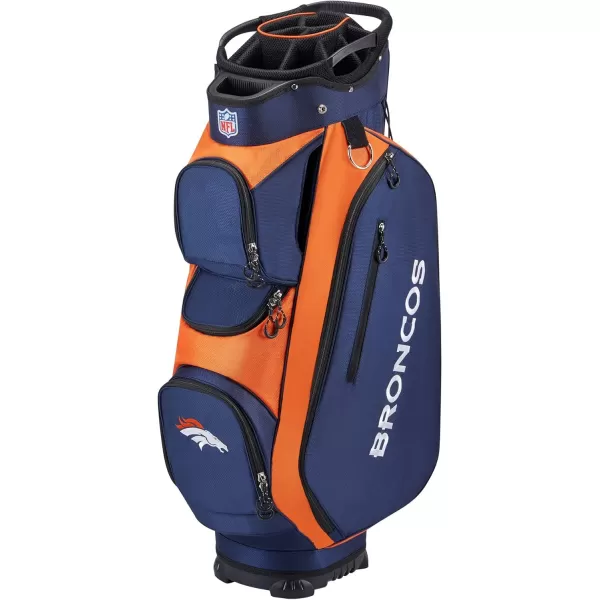 imageWILSON NFL Golf Bag  Cart and CarryDenver Broncos