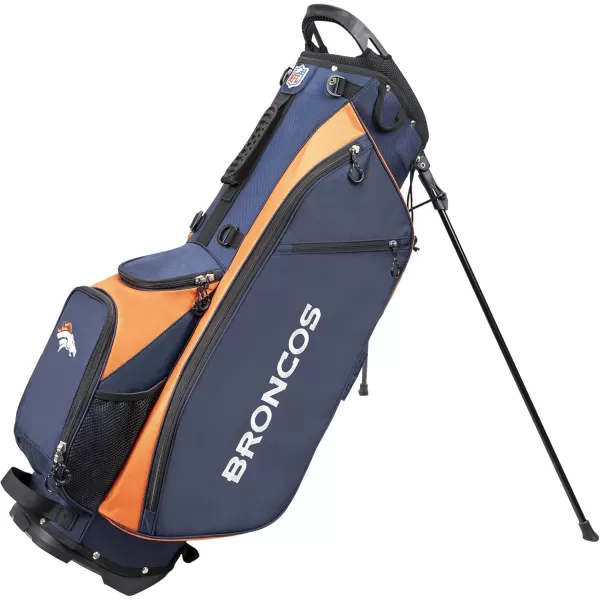 imageWILSON NFL Golf Bag  Cart and CarryDenver Broncos