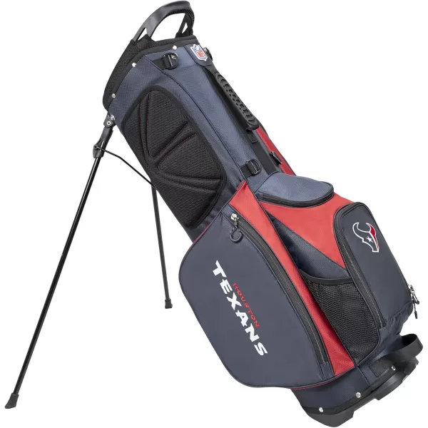 imageWILSON NFL Golf Bag  Cart and CarryHouston Texans