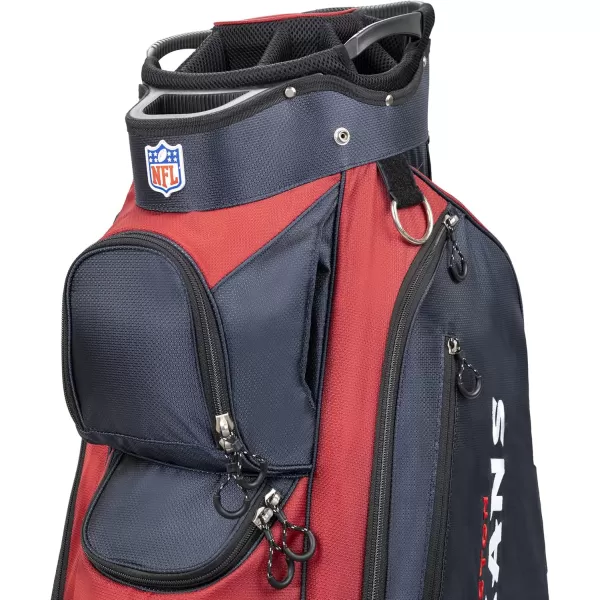 imageWILSON NFL Golf Bag  Cart and CarryHouston Texans