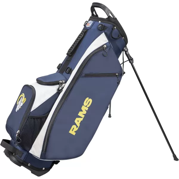 imageWILSON NFL Golf Bag  Cart and CarryLos Angeles Rams