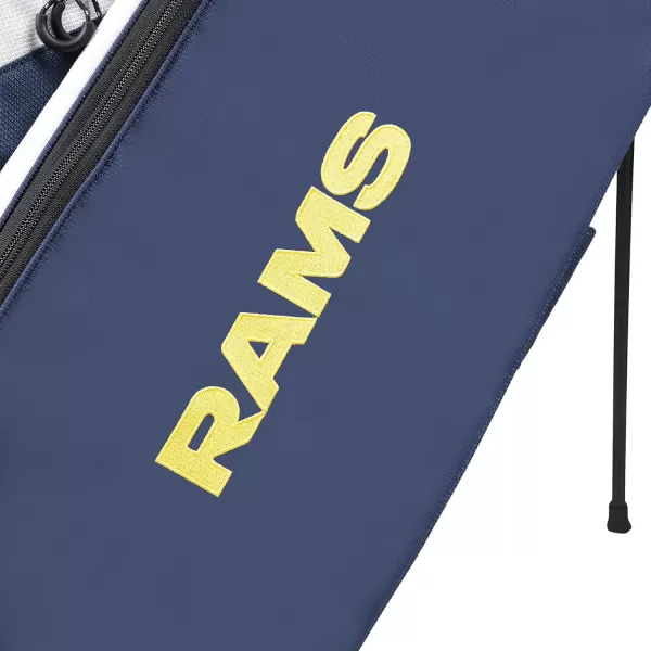 imageWILSON NFL Golf Bag  Cart and CarryLos Angeles Rams