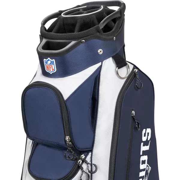 imageWILSON NFL Golf Bag  Cart and CarryNew England Patriots