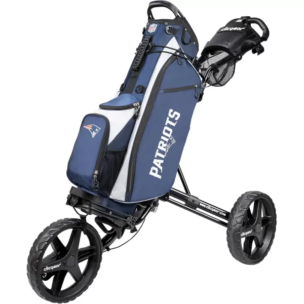 imageWILSON NFL Golf Bag  Cart and CarryNew England Patriots