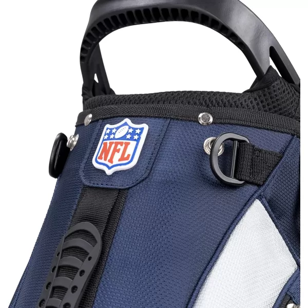 imageWILSON NFL Golf Bag  Cart and CarryNew England Patriots