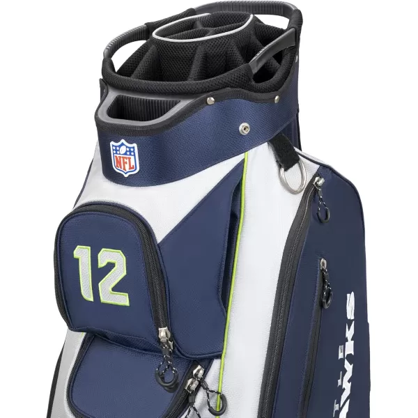 imageWILSON NFL Golf Bag  Cart and CarrySeattle Seahawks