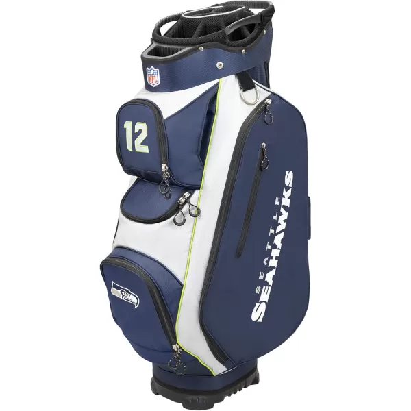 imageWILSON NFL Golf Bag  Cart and CarrySeattle Seahawks