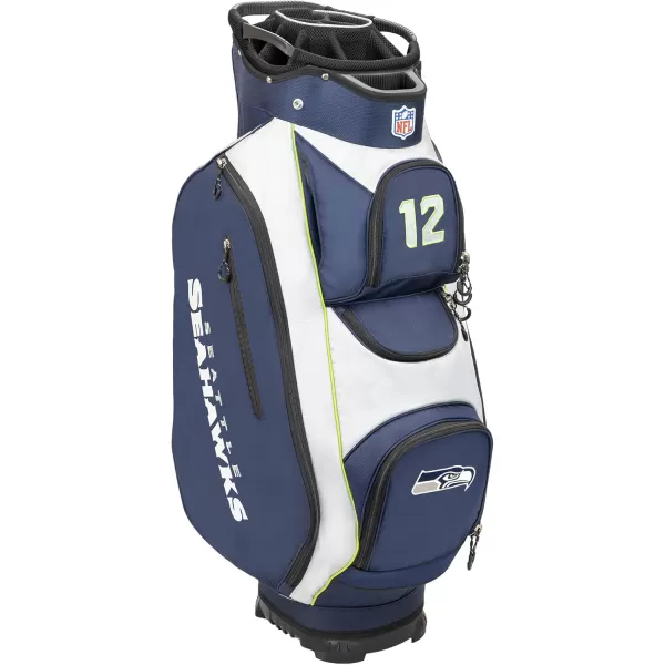 imageWILSON NFL Golf Bag  Cart and CarrySeattle Seahawks