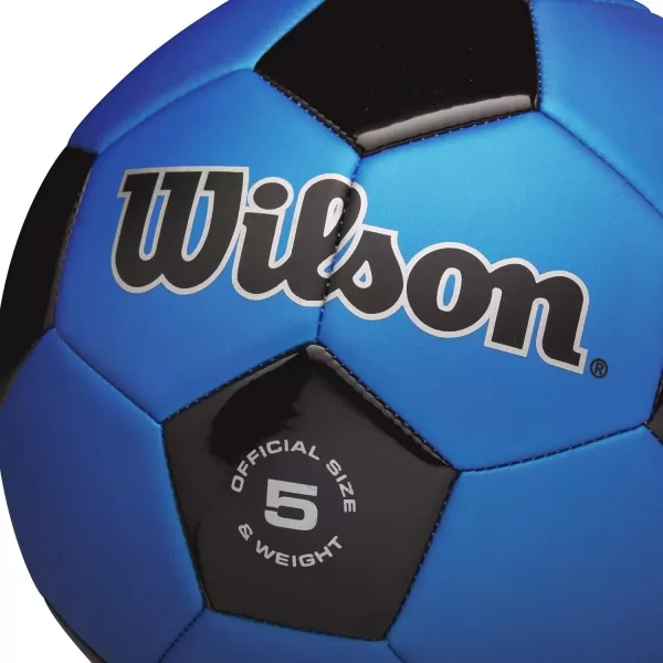 imageWILSON Traditional Soccer BallsBlackRoyal