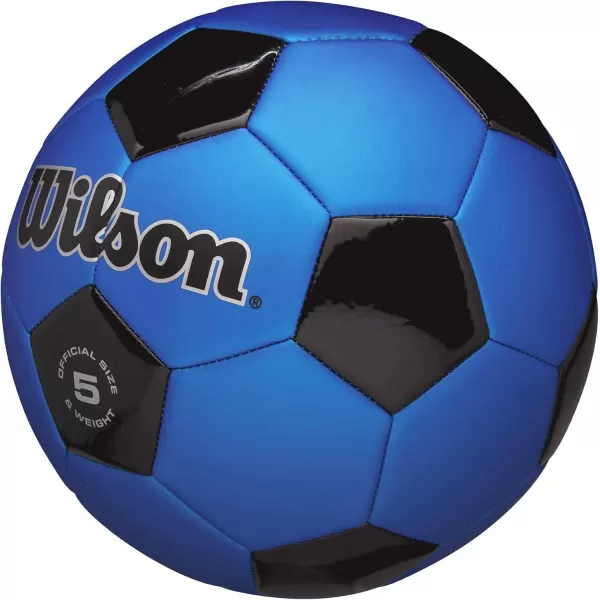 imageWILSON Traditional Soccer BallsBlackRoyal