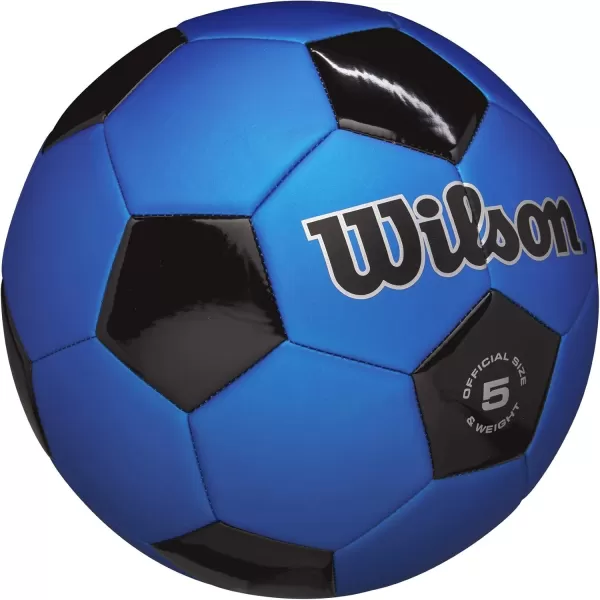 imageWILSON Traditional Soccer BallsBlackRoyal