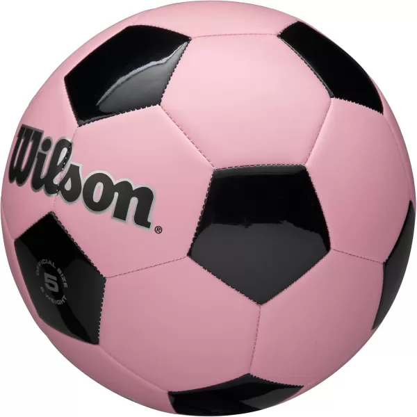 imageWILSON Traditional Soccer BallsPinkBlack