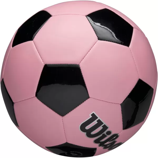 imageWILSON Traditional Soccer BallsPinkBlack