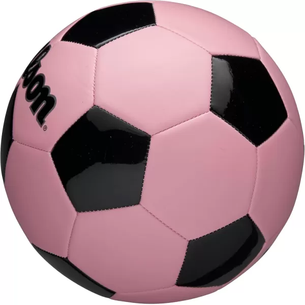 imageWILSON Traditional Soccer BallsPinkBlack