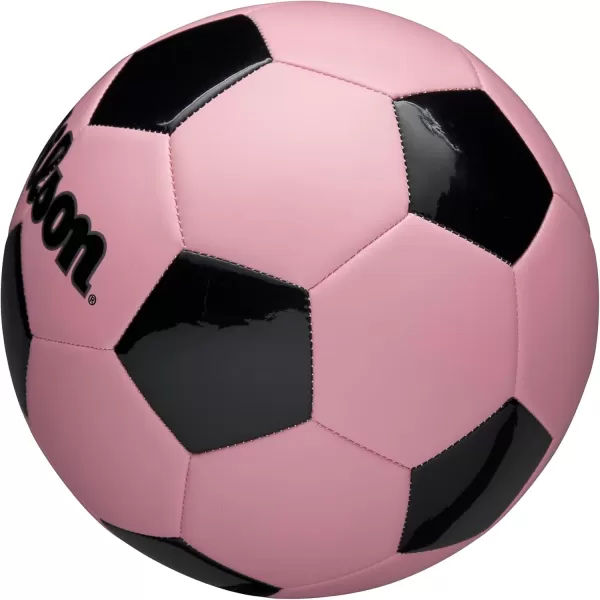 imageWILSON Traditional Soccer BallsPinkBlack