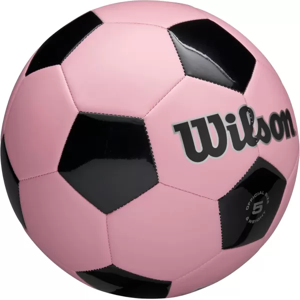 imageWILSON Traditional Soccer BallsPinkBlack