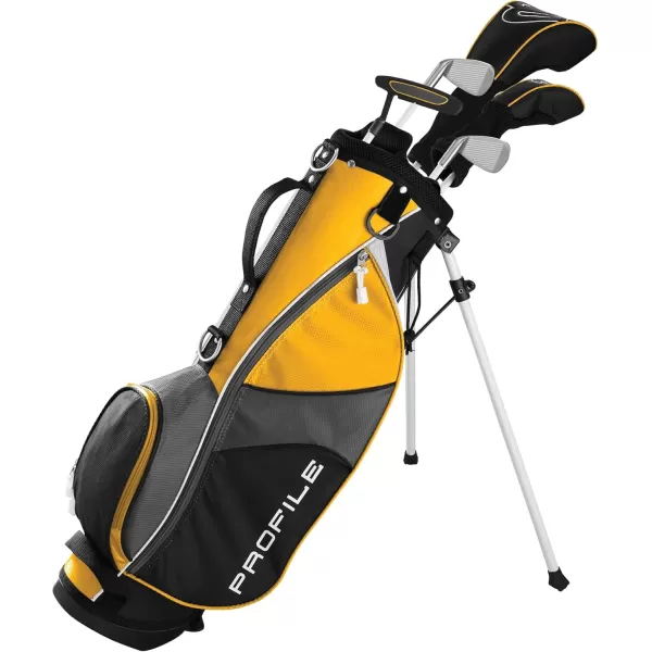 imageWilson Junior Profile JGI Complete Golf Club Package Set  Stand BagYellow