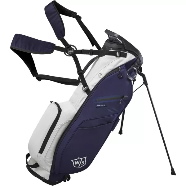 imageWilson Staff Exo Lite Golf Stand BagClassic BlueWhite