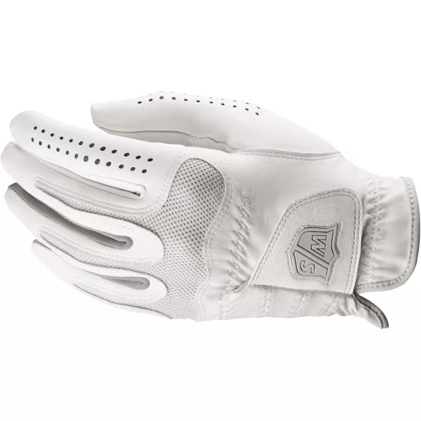 imageWilson Staff Grip Soft Ladies Golf Glove  Right and Left HandedWhite