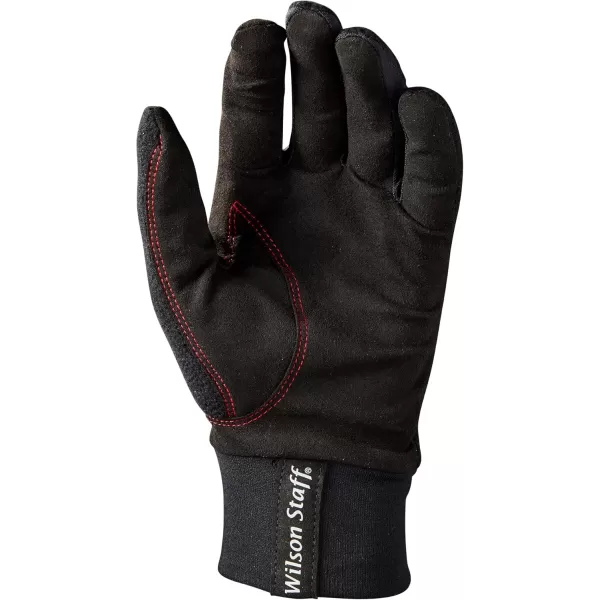 imageWilson Staff Mens Winter Golf Gloves  BlackExtraLarge