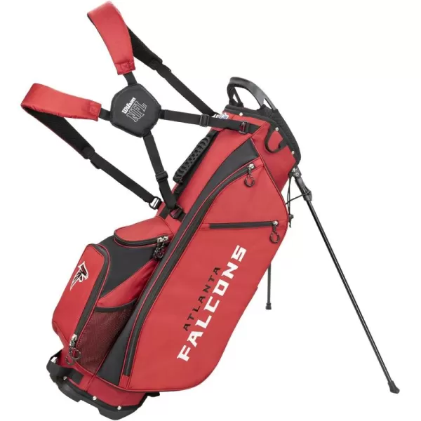 imageWILSON NFL Golf Bag  Cart and CarryAtlanta Falcons