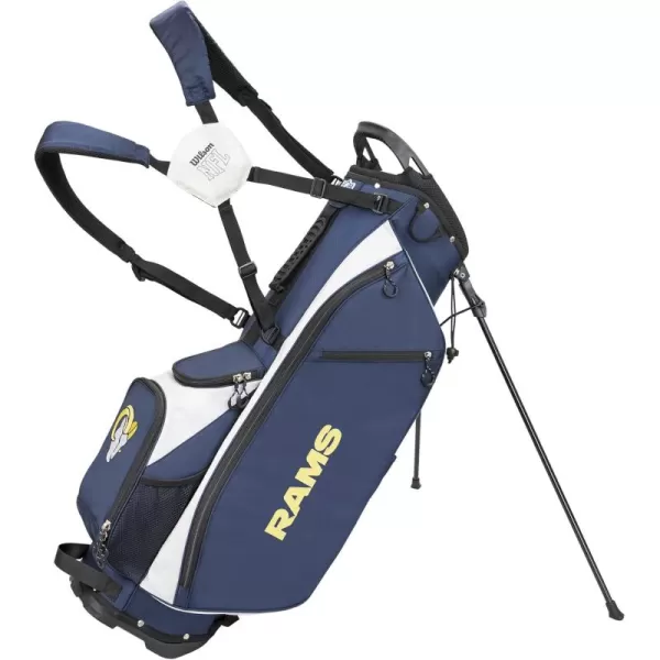 imageWILSON NFL Golf Bag  Cart and CarryLos Angeles Rams