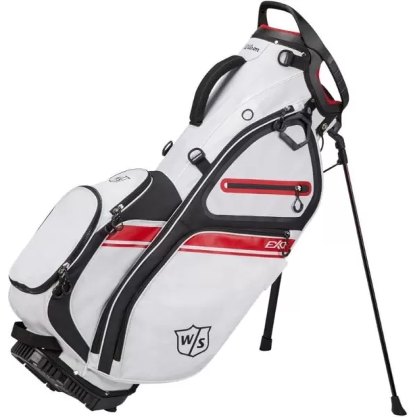 imageWILSON Staff EXO II Mens Golf BagWhiteBlueRed