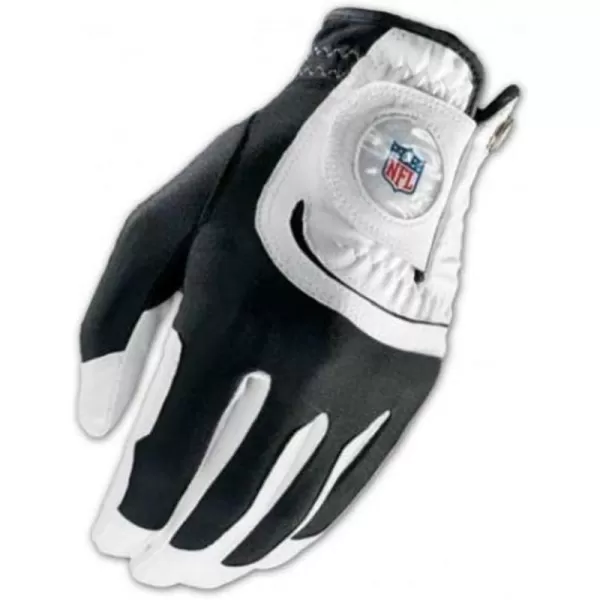 imageWILSON Staff NFL Fit All MLH Golf Gloves One Size White