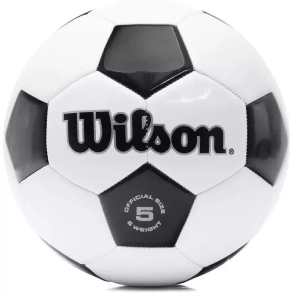 imageWILSON Traditional Soccer BallsBlackWhite