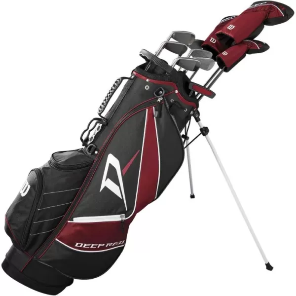 imageWilson Mens Complete Golf Club Package Sets  Ultra Ultra Plus Deep Red TourDeep Red Tour