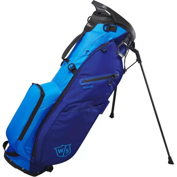 imageWilson Staff Exo Lite Golf Stand BagDark BlueLight Blue