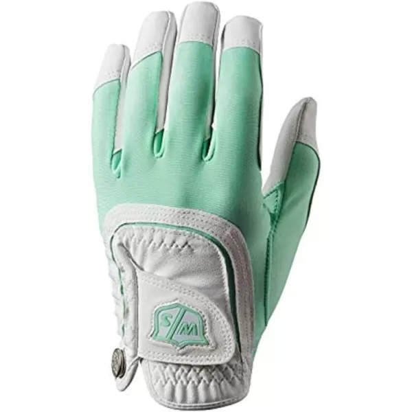 imageWilson Staff Fit All Golf Glove MintWhite