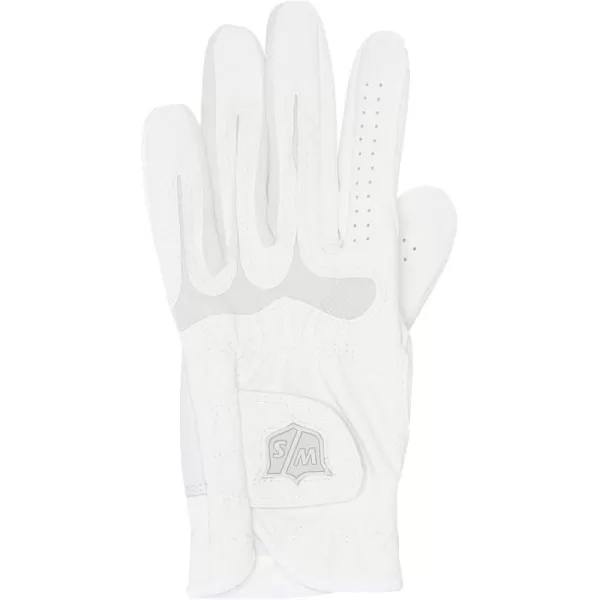 imageWilson Staff Grip Soft Ladies Golf Glove  Right and Left HandedWhite