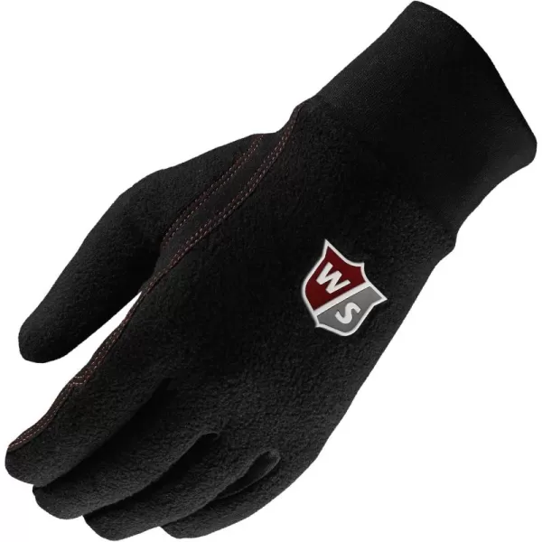 imageWilson Staff Mens Winter Golf Gloves  BlackLarge