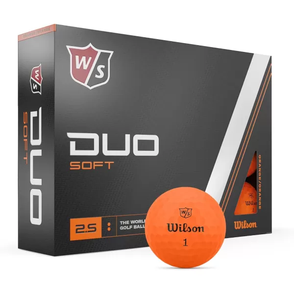 imageWILSON Staff 2023 Duo Soft Golf Balls  12 BallsOrange