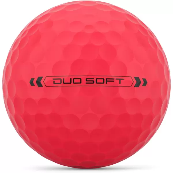 imageWILSON Staff 2023 Duo Soft Golf Balls  12 BallsRed