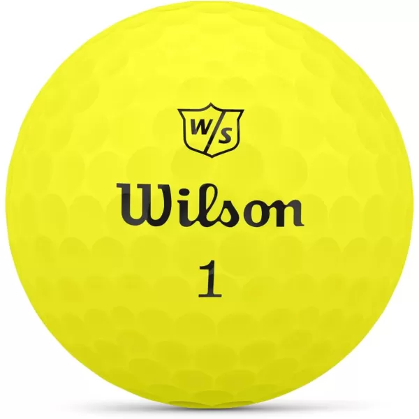 imageWILSON Staff 2023 Duo Soft Golf Balls  12 BallsYellow