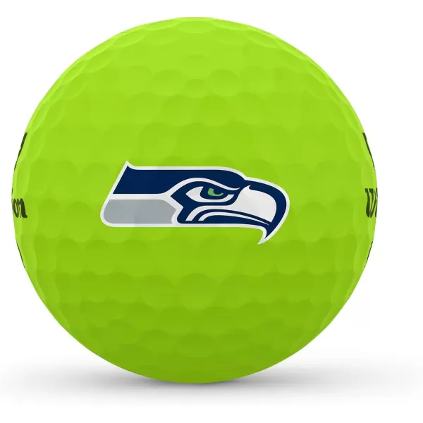 imageWILSON Staff Duo SoftSoftNFL Golf BallGreen