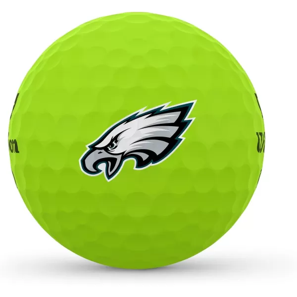 imageWILSON Staff Duo SoftSoftNFL Golf BallGreen