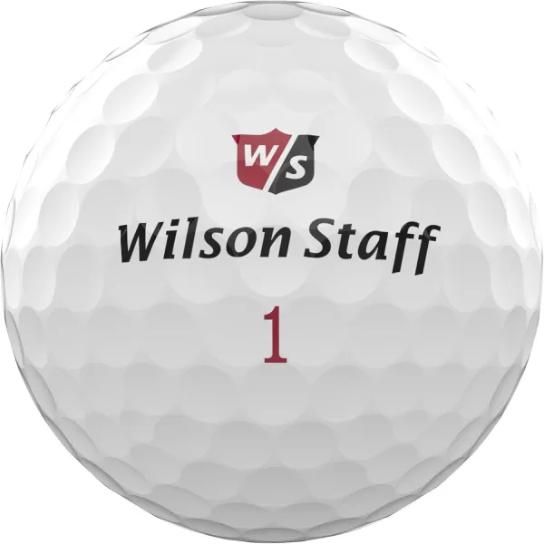 imageWILSON Staff Duo SoftSoftNFL Golf BallWhite Soft 